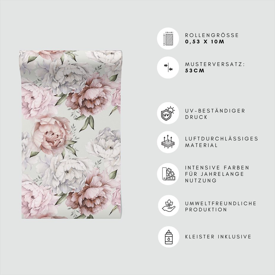 Tapeta - kwiaty, płatki, liście