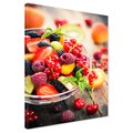 Obraz na płótnie - owoce, deser, witaminy