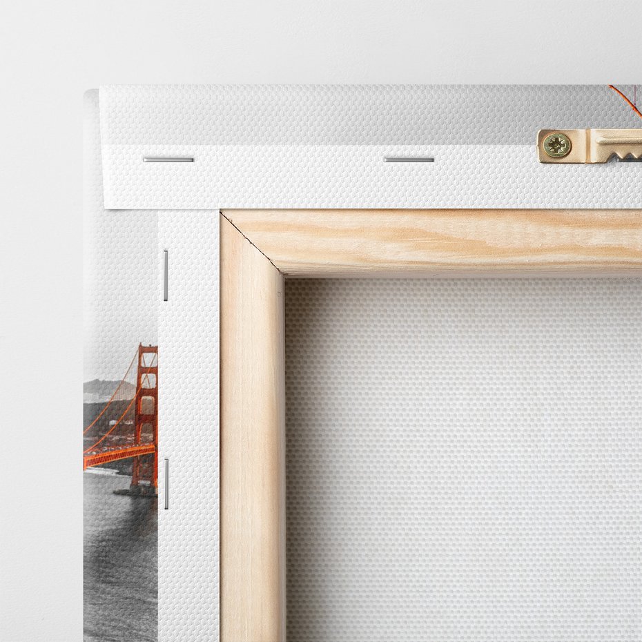 Obraz na płótnie - most, miasto, woda