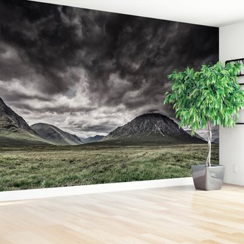 Fototapeta - krajobraz, góry, chmury