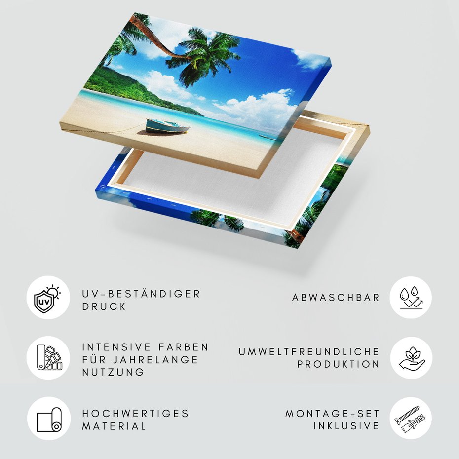 Obraz na płótnie - plaża, morze, tropiki