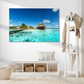 Obraz na płótnie - plaża, morze, turkus
