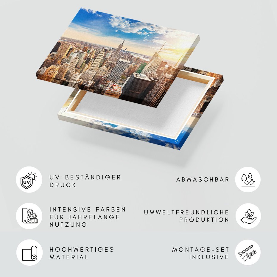 Obraz na płótnie - miasto, budynki, panorama