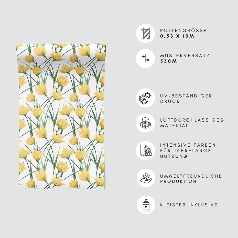 Tapeta - kwiaty, liście, natura