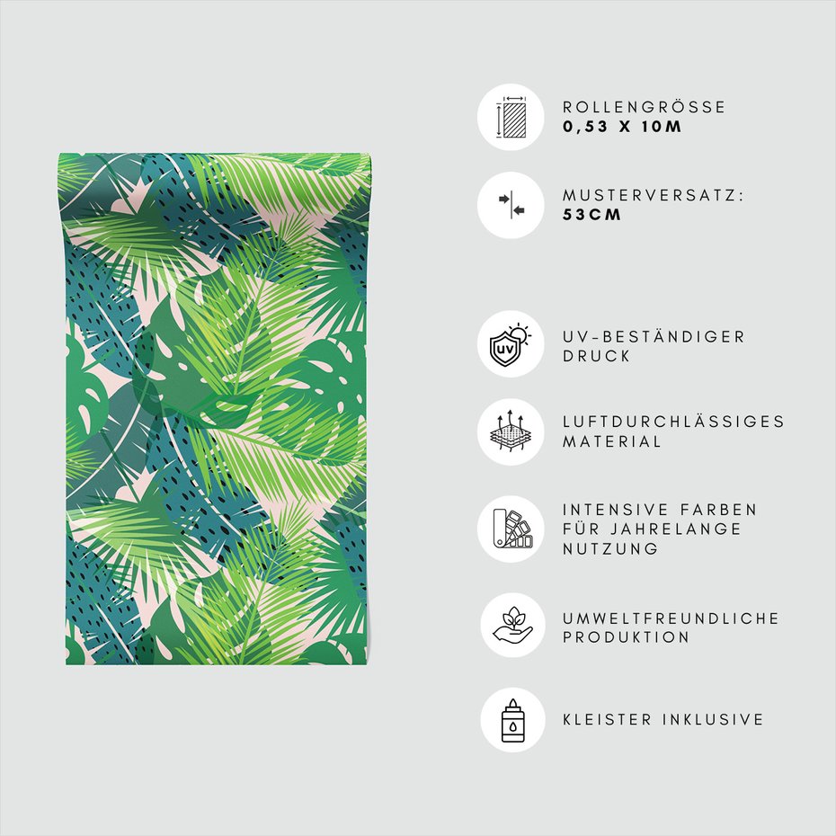 Tapeta - liście, tropiki, natura