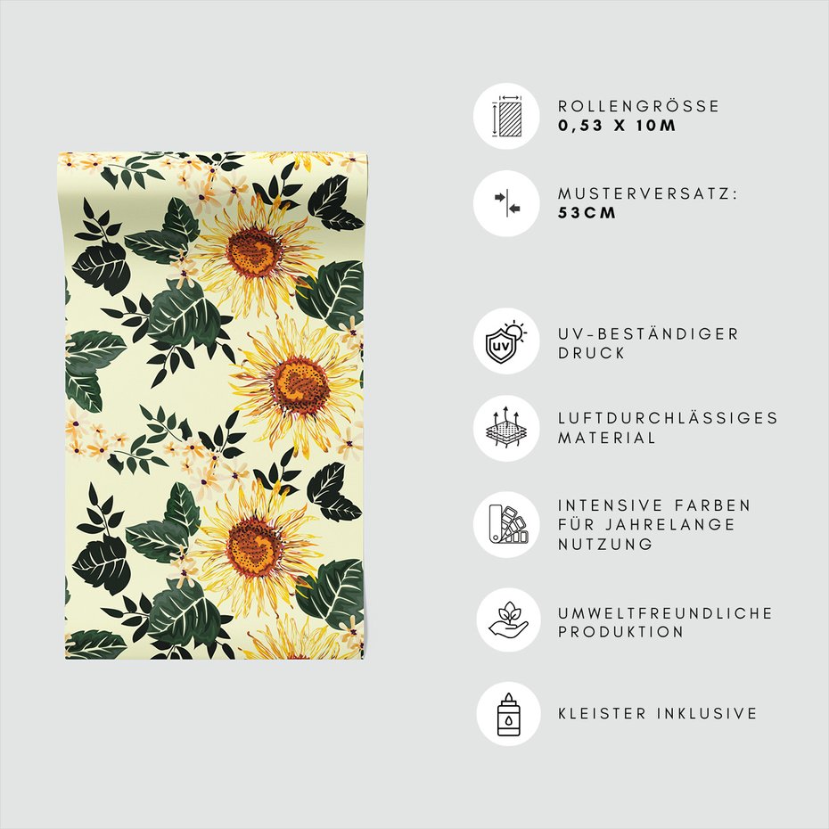 Tapeta - kwiaty, liście, natura