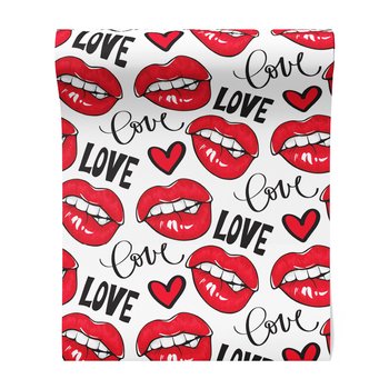 Tapeta - usta, miłość, serce