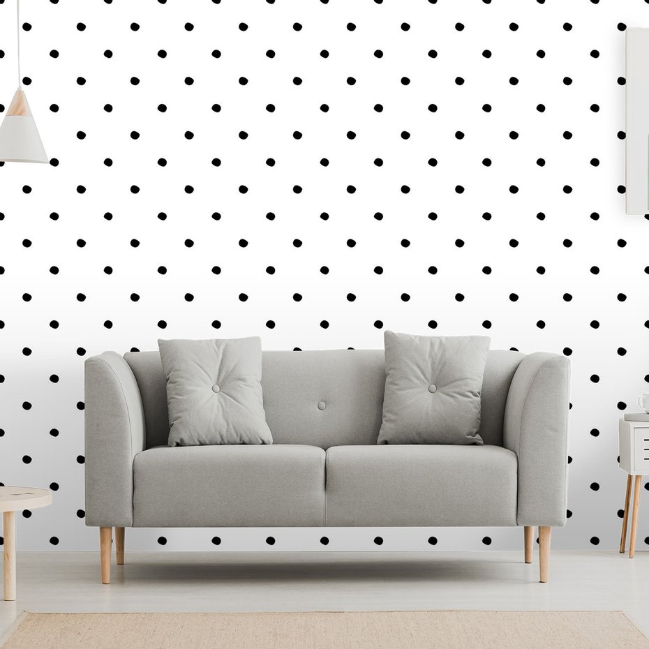 Tapeta - kropki, tło, minimalizm