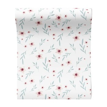 Tapeta - kwiaty, liście, tło