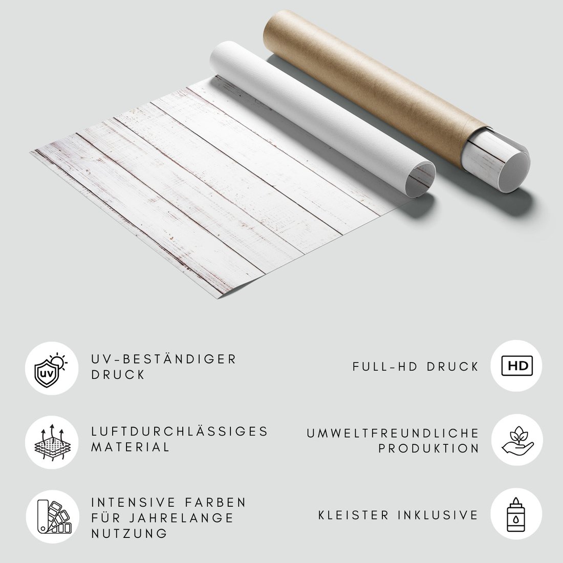 Fototapeta - drewno, białe, tło