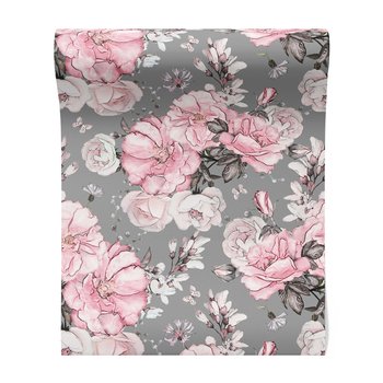 Tapeta - kwiaty, róże, motyle