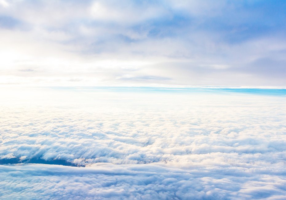 Fototapeta - chmury, niebo, krajobraz