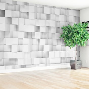 Fototapeta - kostki, białe, tło