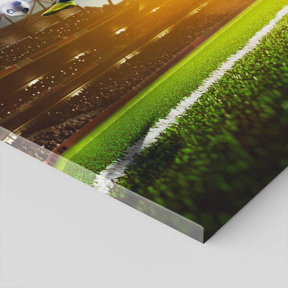 Obraz na płótnie - piłka nożna, sport, stadion