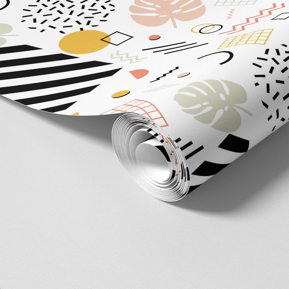 Tapeta - figury, linie, kształty