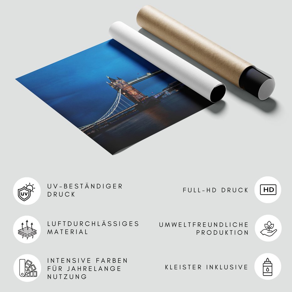 Fototapeta - most, miasto, noc