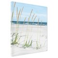 Obraz na płótnie - plaża, morze, trawa