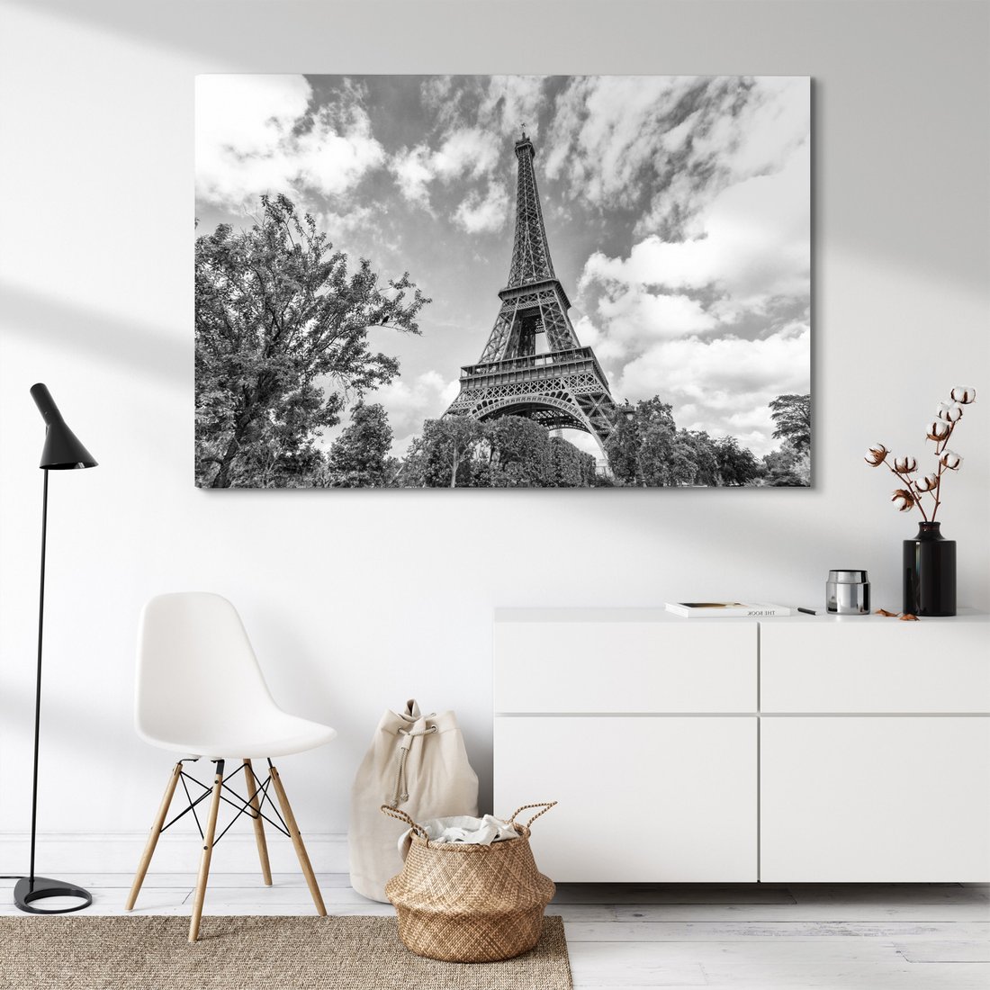 Obraz na płótnie - Wieża Eiffla, Paryż, architektura