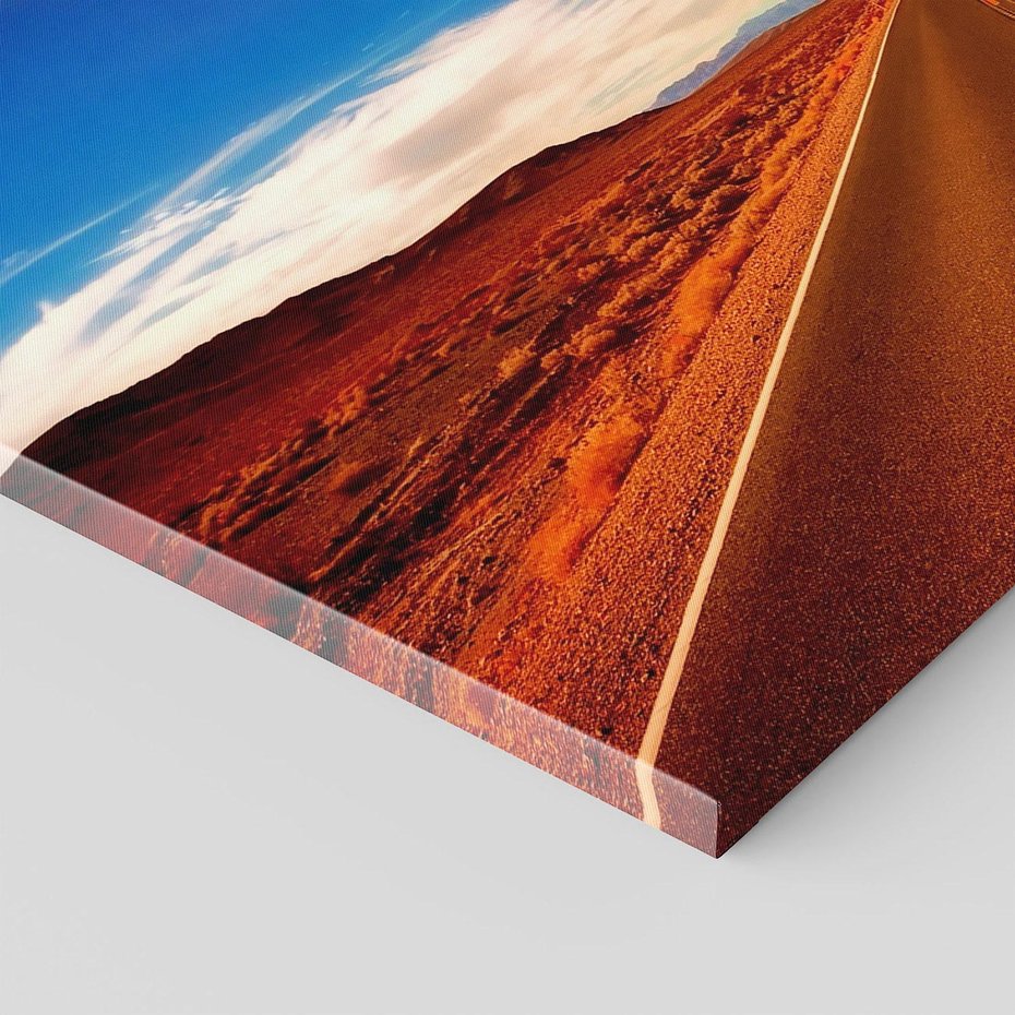 Obraz na płótnie - krajobraz, droga, niebo