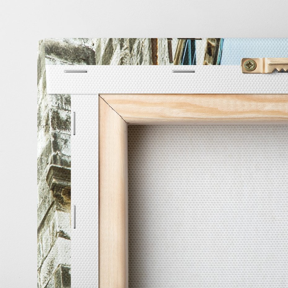 Obraz na płótnie - uliczka, miejska, kamienna