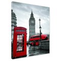 Obraz na płótnie - Londyn, Big Ben, autobus