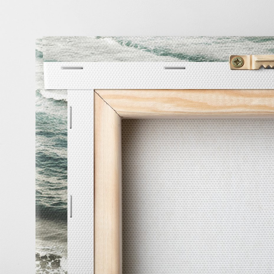 Obraz na płótnie - plaża, morze, fale