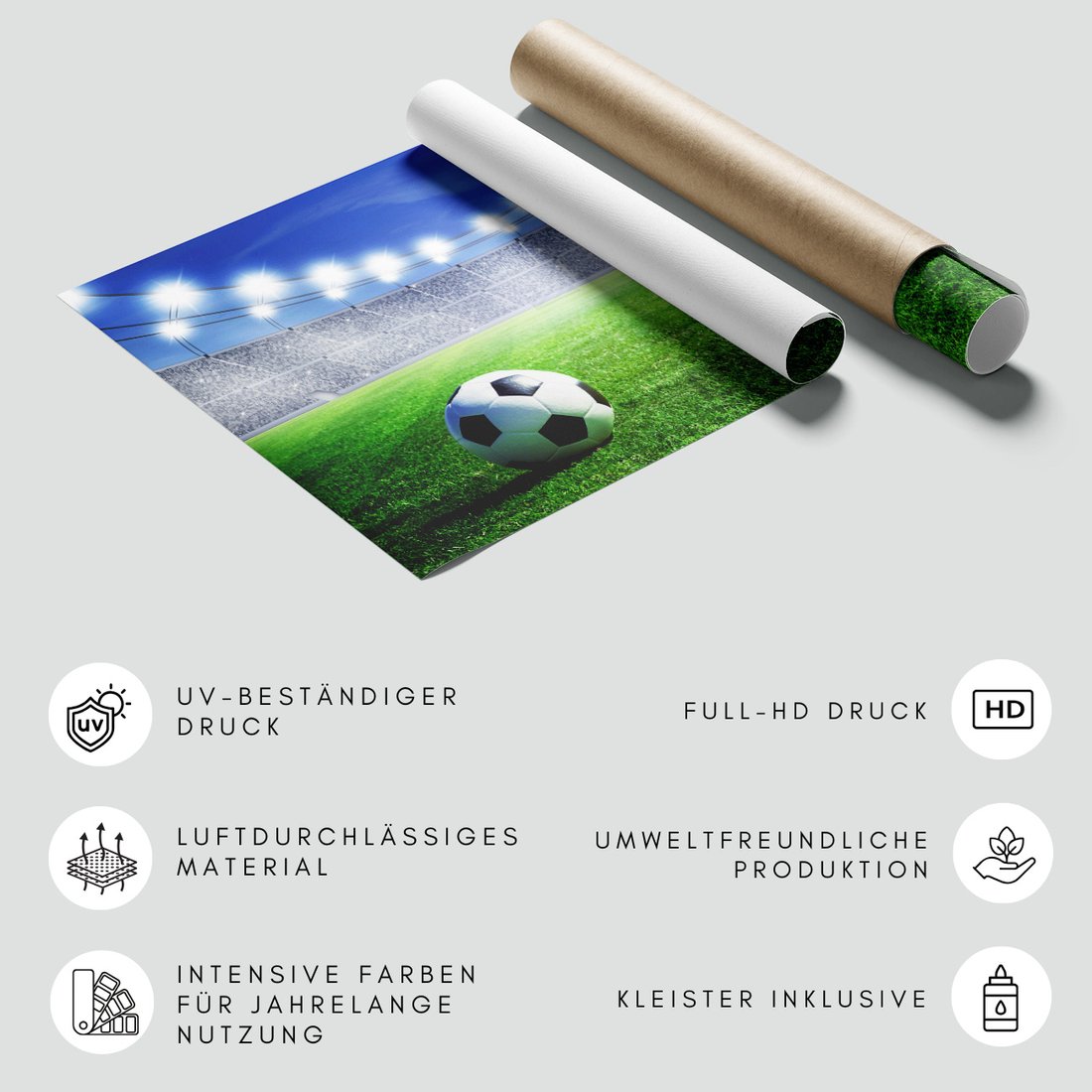 Fototapeta - piłka, stadion, trawa