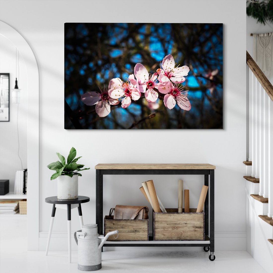 Obraz na płótnie - kwiaty, wiosna, natura