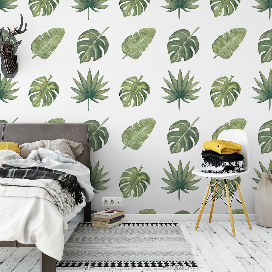 Tapeta - liście, rośliny, tropiki