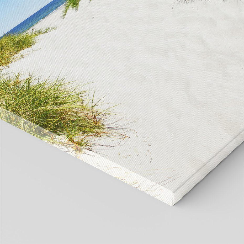 Obraz na płótnie - plaża, piasek, morze