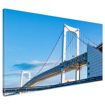 Obraz na płótnie - most, niebo, miasto