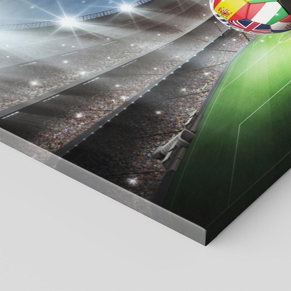 Obraz na płótnie - piłka nożna, stadion, sport