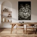 Obraz na płótnie - Lew, Portret, Drapieżnik