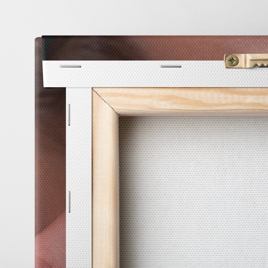 Obraz na płótnie - kobieta, oko, usta