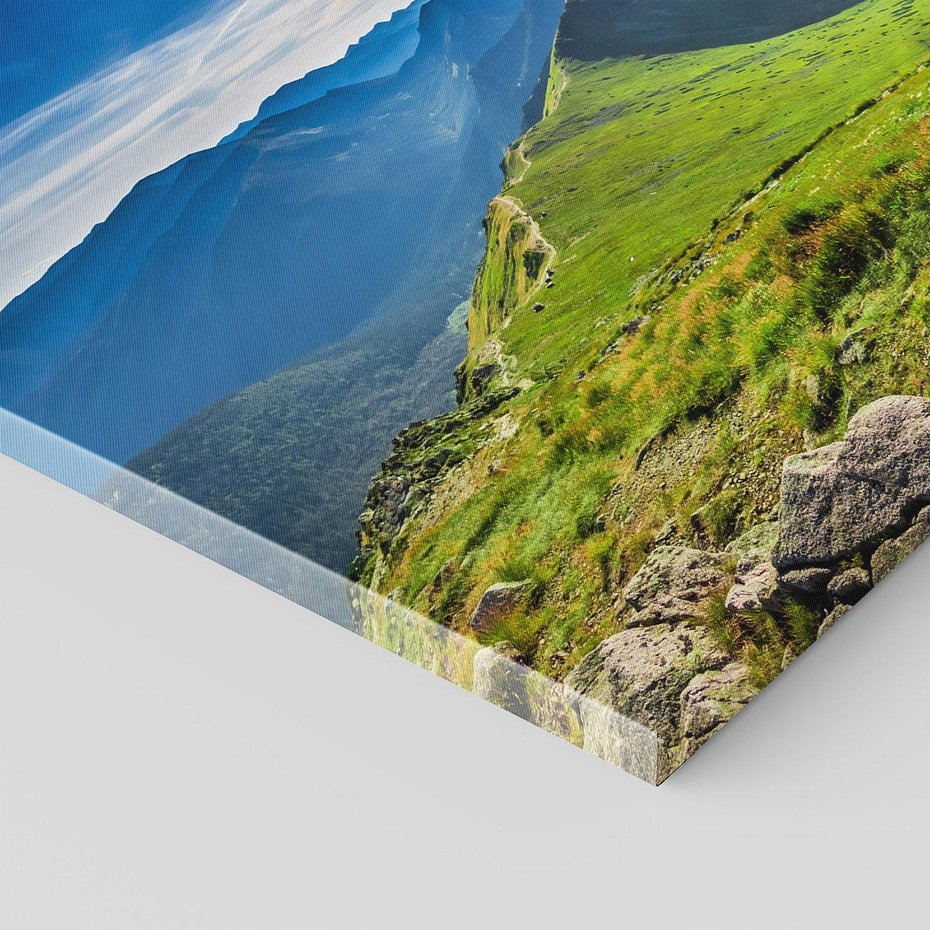 Obraz na płótnie - góry, krajobraz, niebo