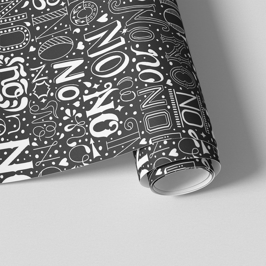 Tapeta - napis, abstrakcja, tło