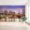 Fototapeta - miasto, most, woda