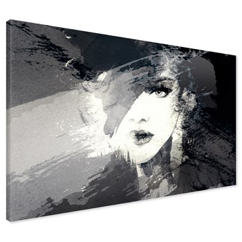 Obraz na płótnie - portret, kobieta, abstrakcja