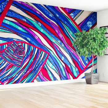 Fototapeta - abstrakcja, wzory, kolory