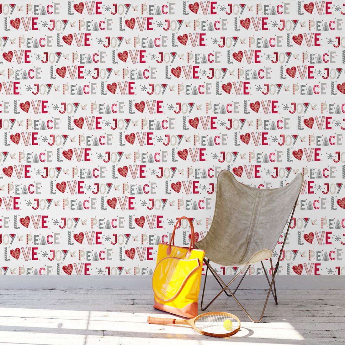 Tapeta - miłość, pokój, radość