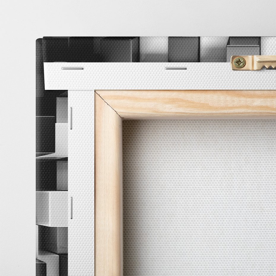 Obraz na płótnie - kostki, sześciany, geometria