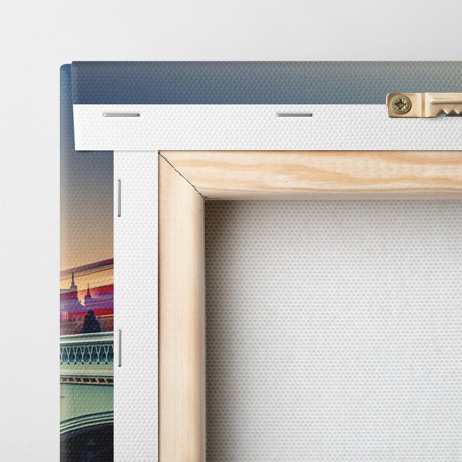 Obraz na płótnie - Londyn, most, rzeka