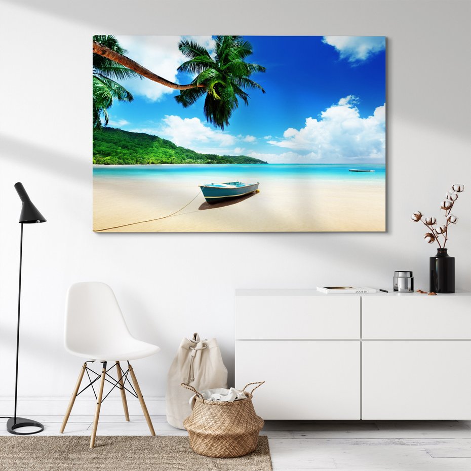 Obraz na płótnie - plaża, morze, tropiki