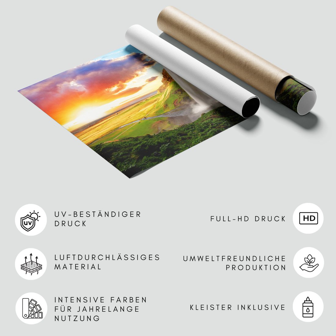 Fototapeta - wodospad, krajobraz, natura