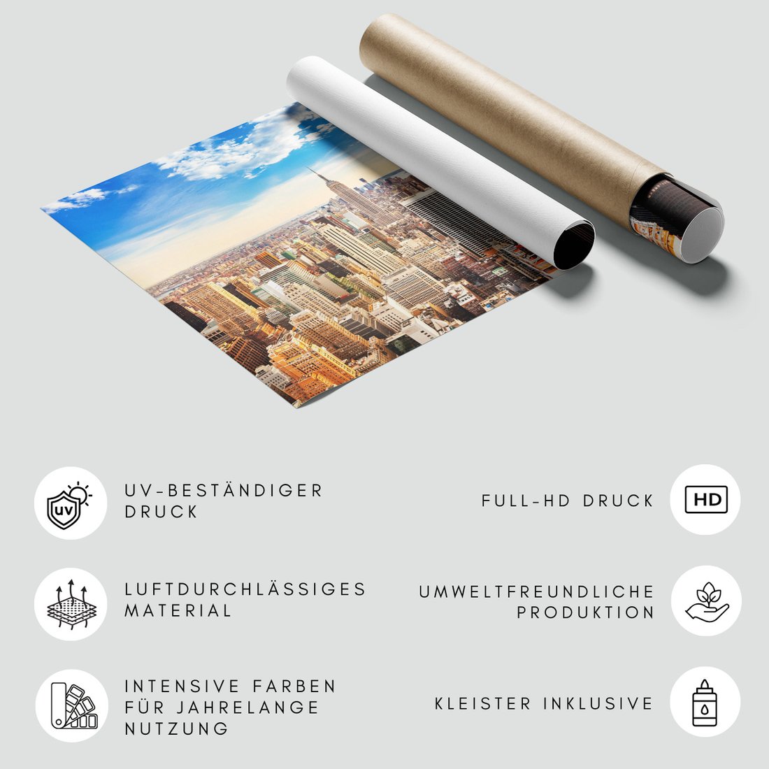 Fototapeta - miasto, budynki, niebo