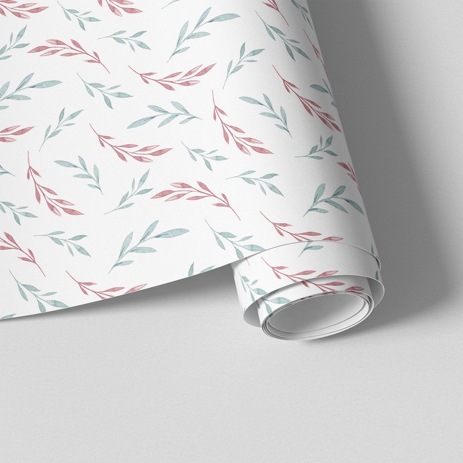 Tapeta - liście, gałązki, tło