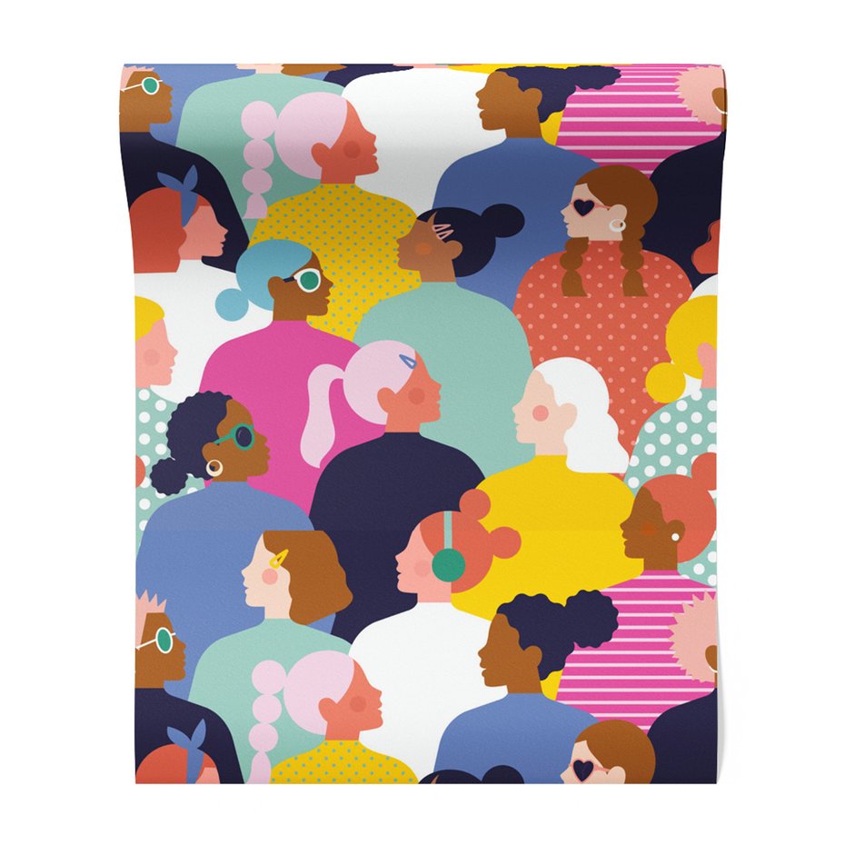 Tapeta - kobiety, ilustracja, portrety