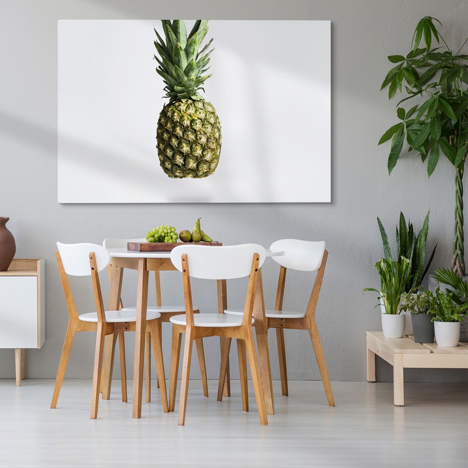 Obraz na płótnie - ananas, owoc, egzotyczny