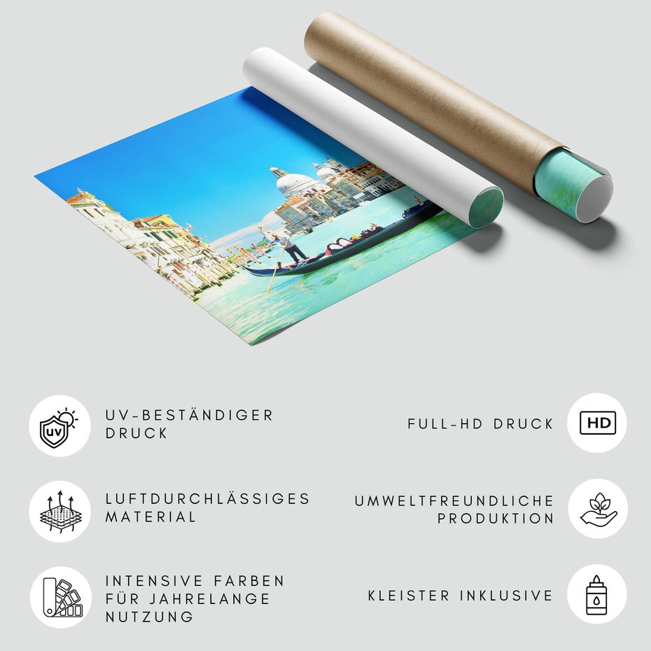 Fototapeta - wenecja, gondola, kanał