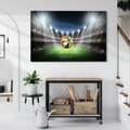 Obraz na płótnie - piłka nożna, stadion, sport